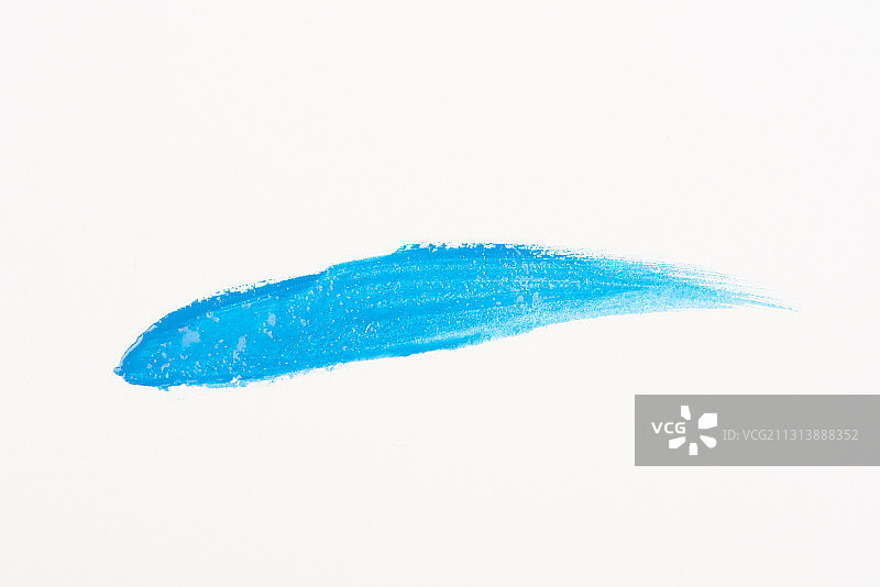 蓝色水粉油画笔触背景图片素材