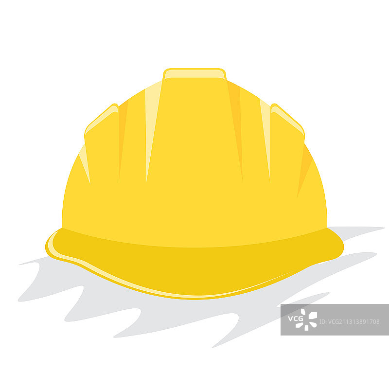 黄色安全帽或建筑头盔图片素材