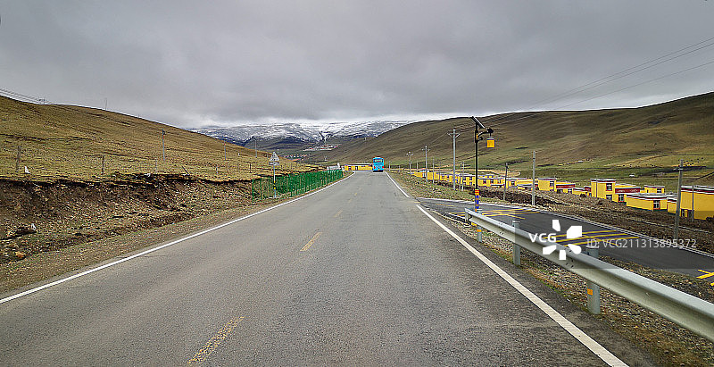 川藏公路甘孜段图片素材