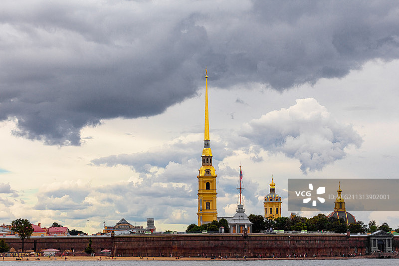 The Peter and Paul Fortress图片素材