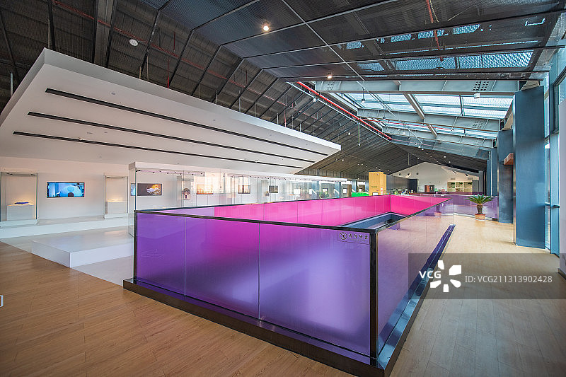 江苏省宿迁市宿迁晶·世界玻璃艺术馆，从沙子到艺术品图片素材