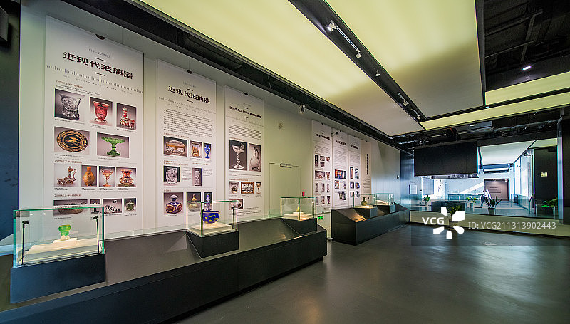 江苏省宿迁市宿迁晶·世界玻璃艺术馆，从沙子到艺术品图片素材