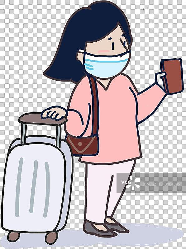 旅行者元素图片素材