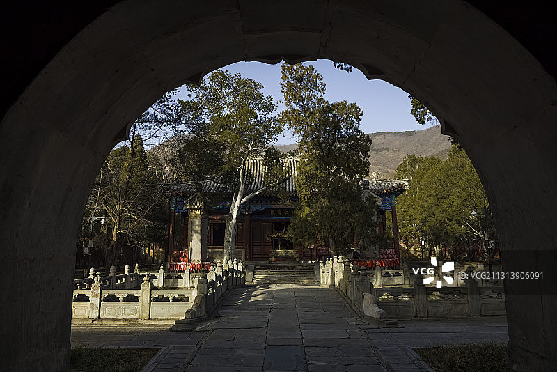 冬日打卡香山碧云寺图片素材