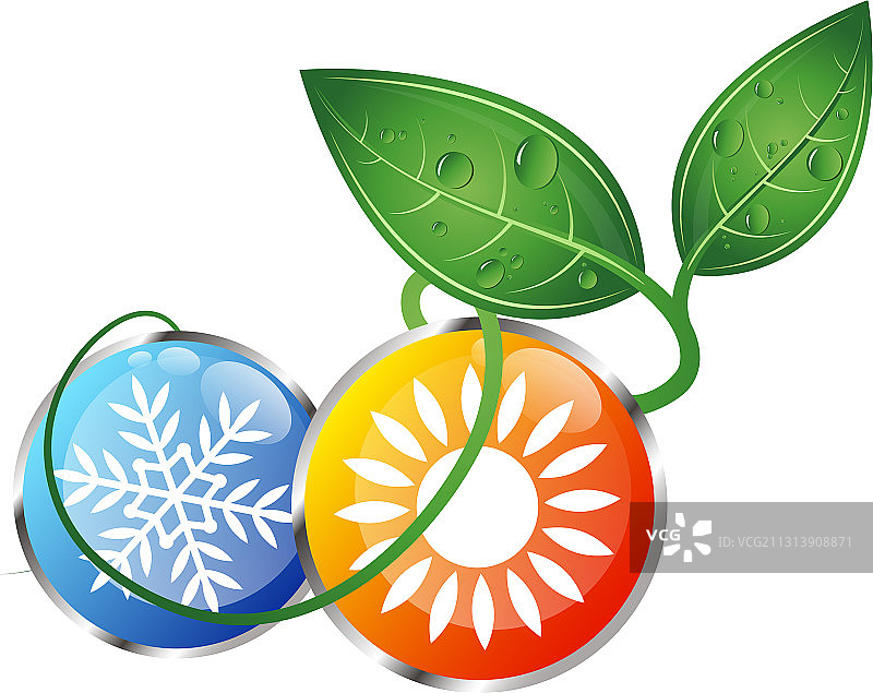 空调环保标志图片素材