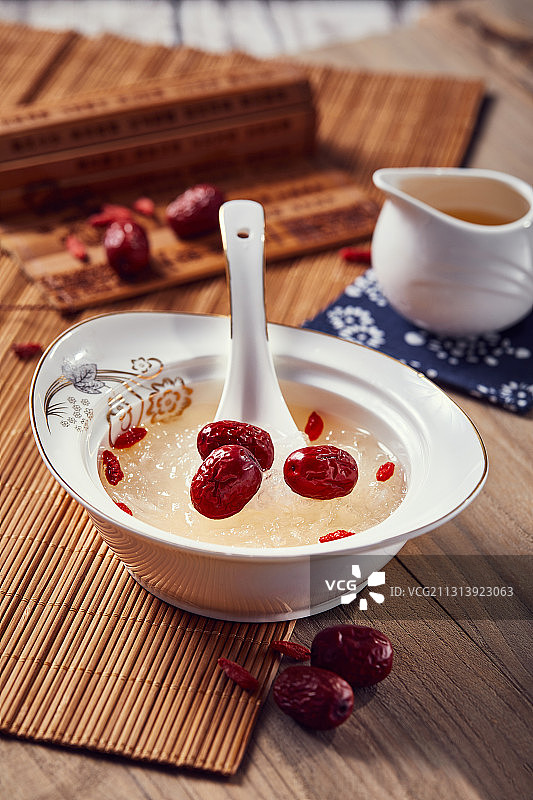 红枣燕窝粥图片素材