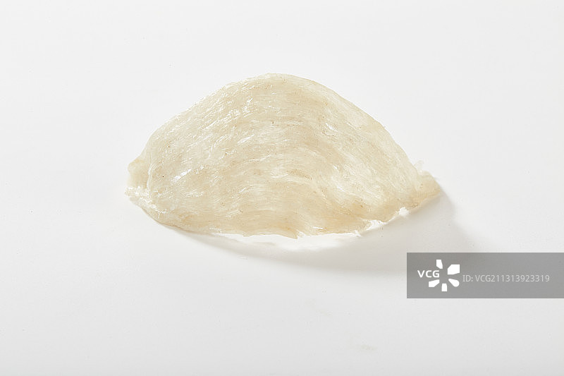 白色背景上的干燕盏图片素材