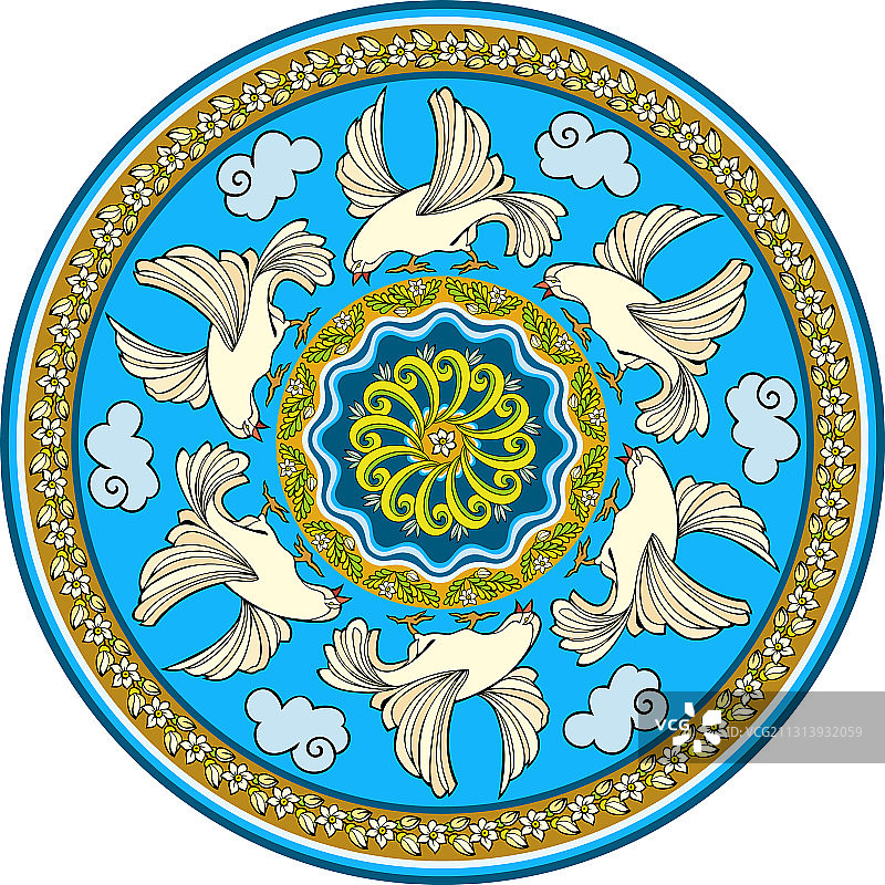 手绘装饰鸟图片素材