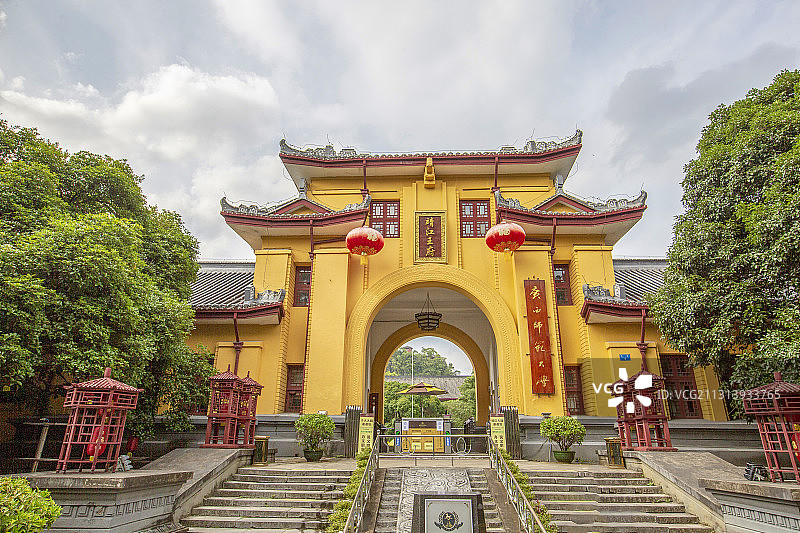 中国广西桂林靖江王府承运门图片素材