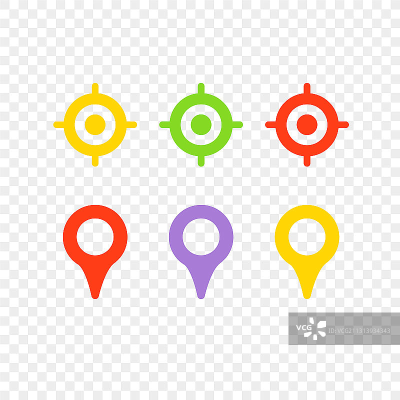 导航图钉和目标图片素材