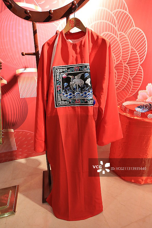 中国古代科举考试状元服图片素材