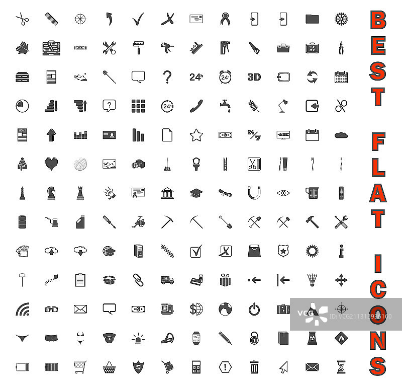 独家巨型捆绑包图标合集图片素材