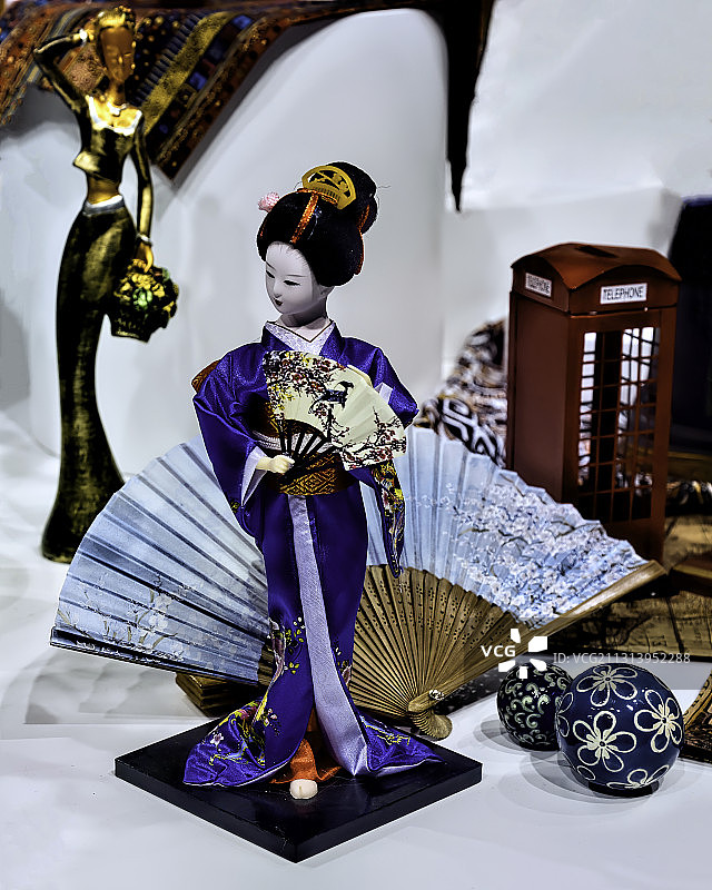 日本娃娃图片素材