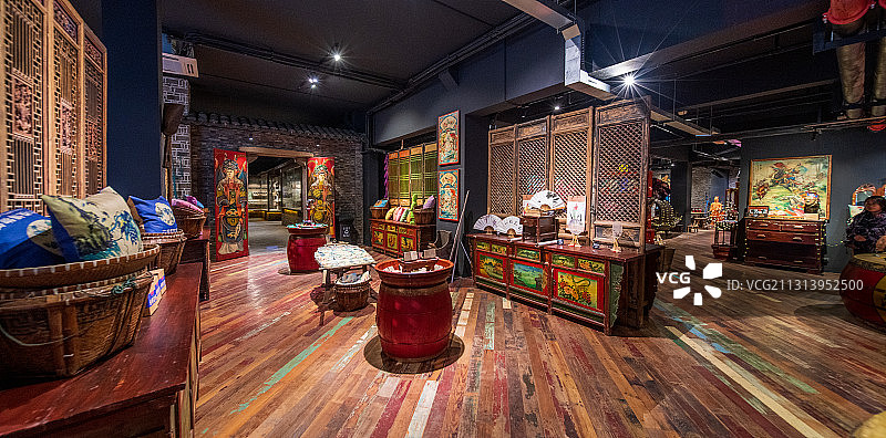 江苏省苏州市黎里六悦博物馆，一个美国人向我们展示的民间中国图片素材