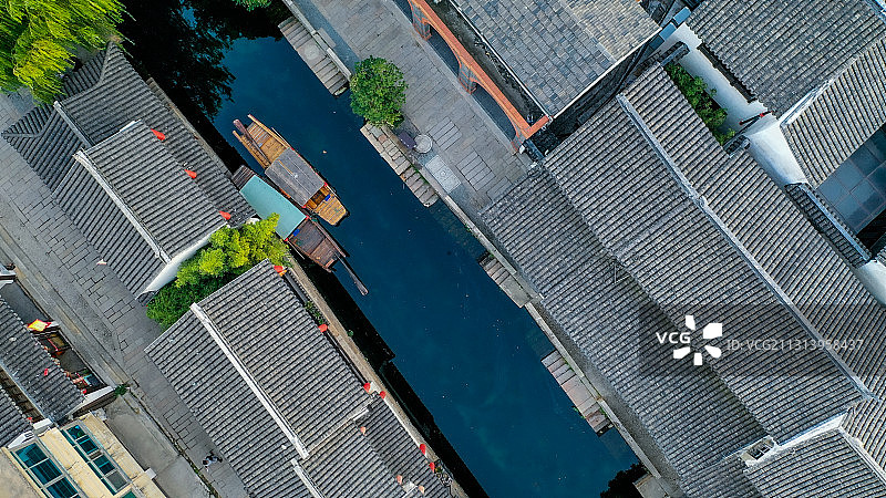 航拍江苏省苏州市-江苏省汾湖高新技术产业开发区图片素材
