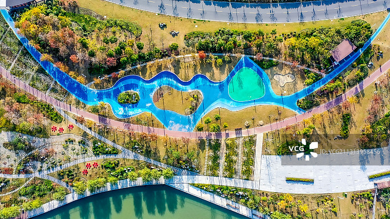 航拍江苏省苏州市-江苏省汾湖高新技术产业开发区图片素材