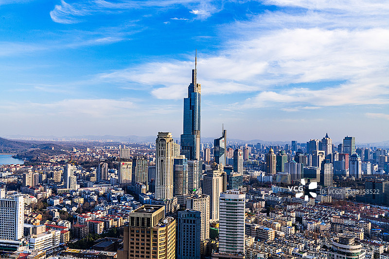 鼓楼地区，江苏南京图片素材