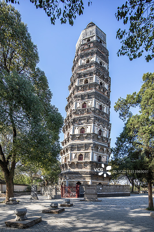 苏州虎丘的冬天图片素材