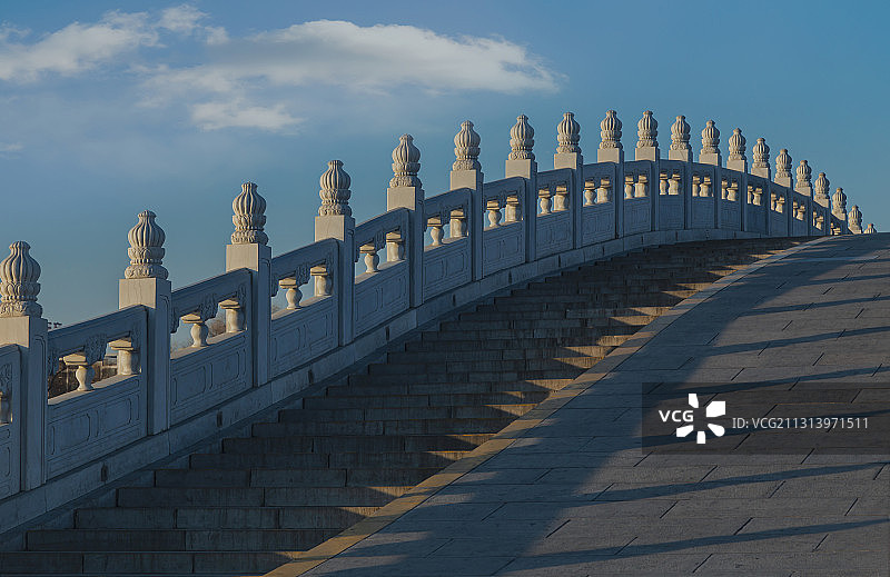 玉渊潭-中堤桥图片素材