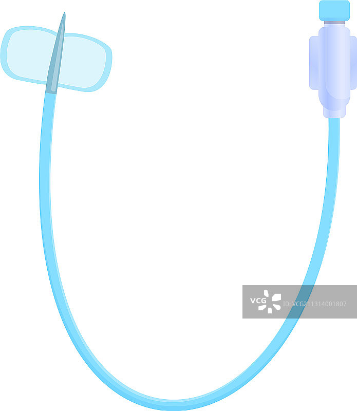 导管图标卡通风格图片素材