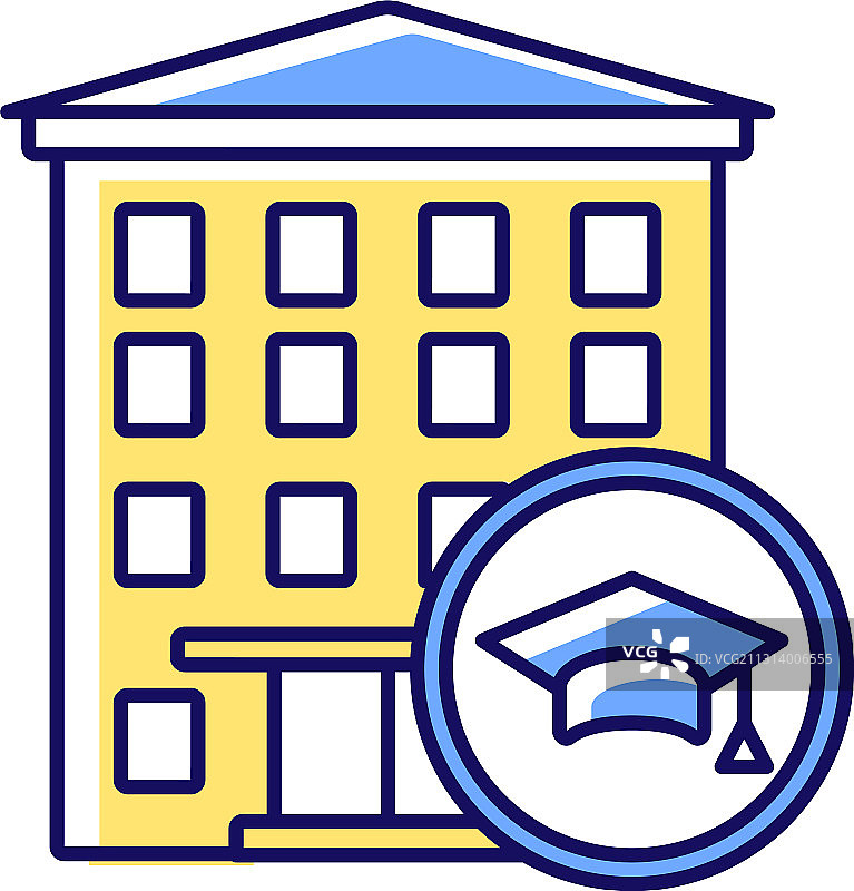 宿舍RGB颜色图标图片素材