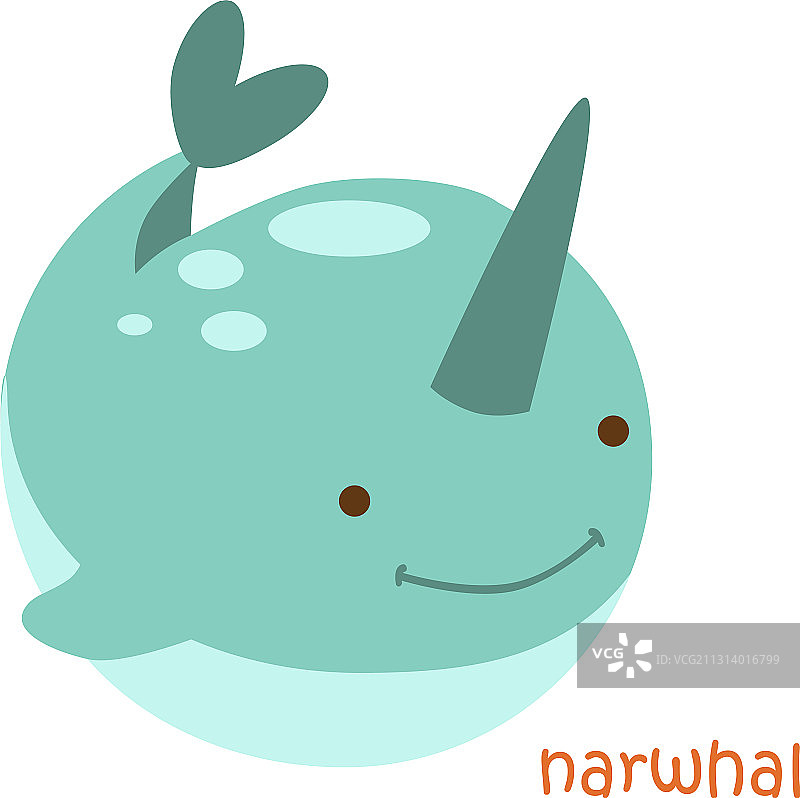 动物合集 - 独角鲸图片素材