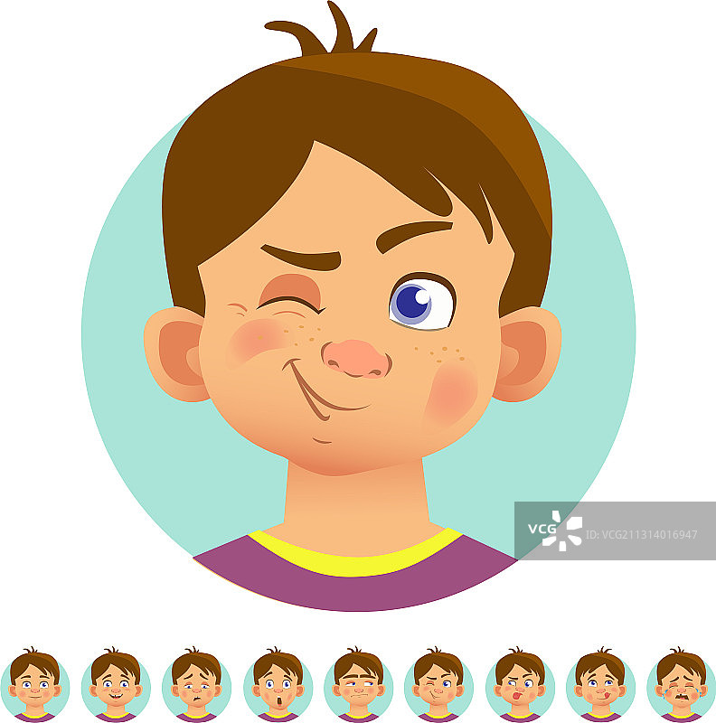 人类的各种情绪图片素材