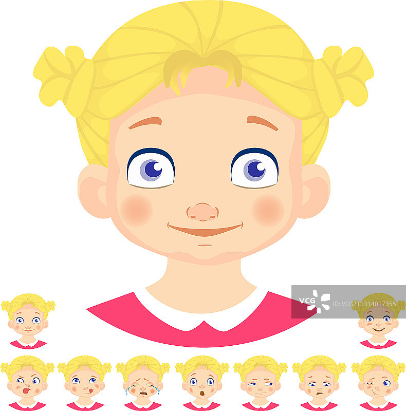 人类的各种情绪图片素材