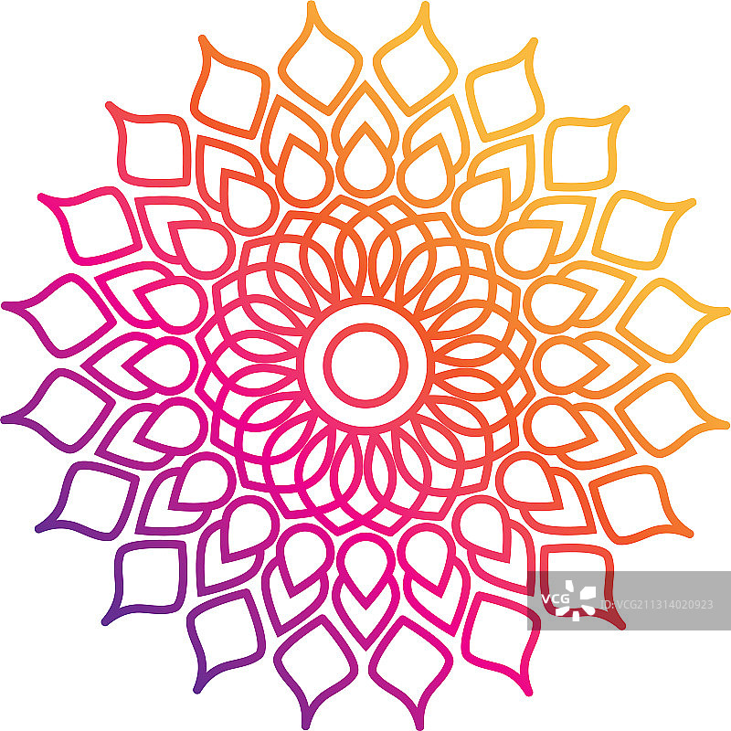 东方民族风曼荼罗装饰图案图片素材
