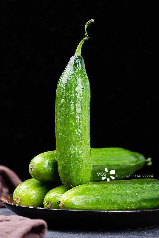 新鲜的水果黄瓜图片素材
