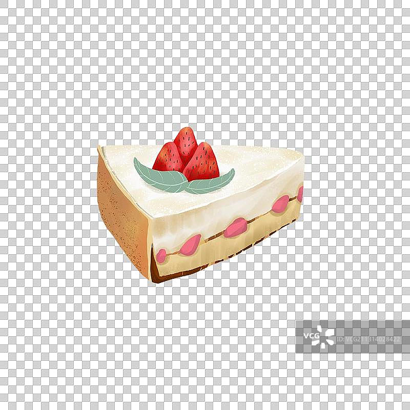 一块甜点图片素材