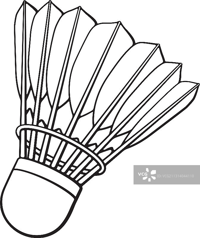 鸟羽毛羽毛球涂鸦图片素材