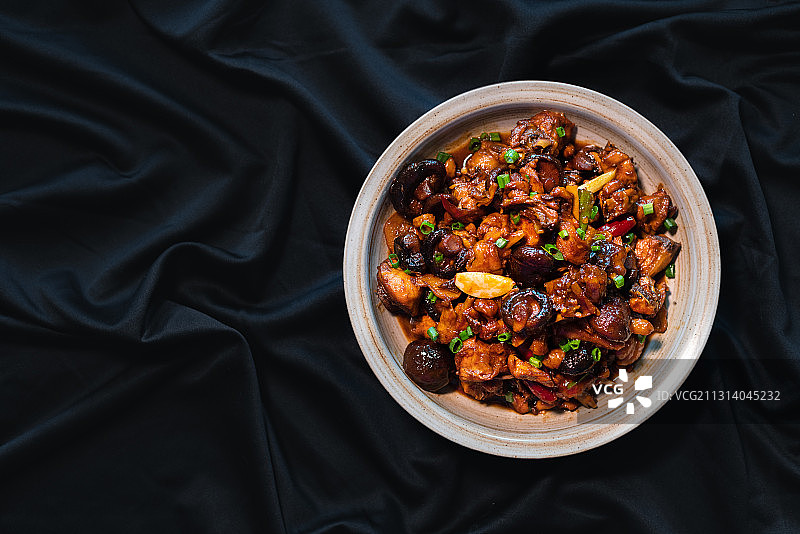 三杯鸡图片素材