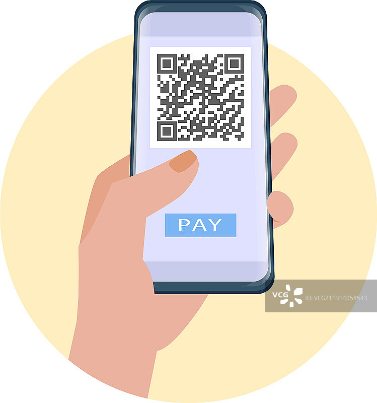 手机扫码支付图片素材