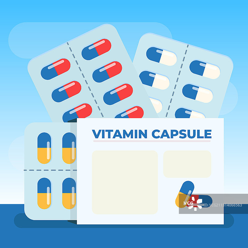 药用胶囊药房医院套装图片素材