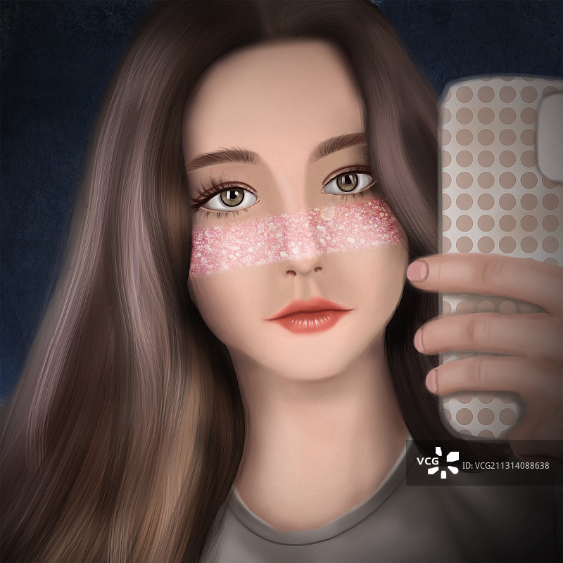 厚涂头像图片素材