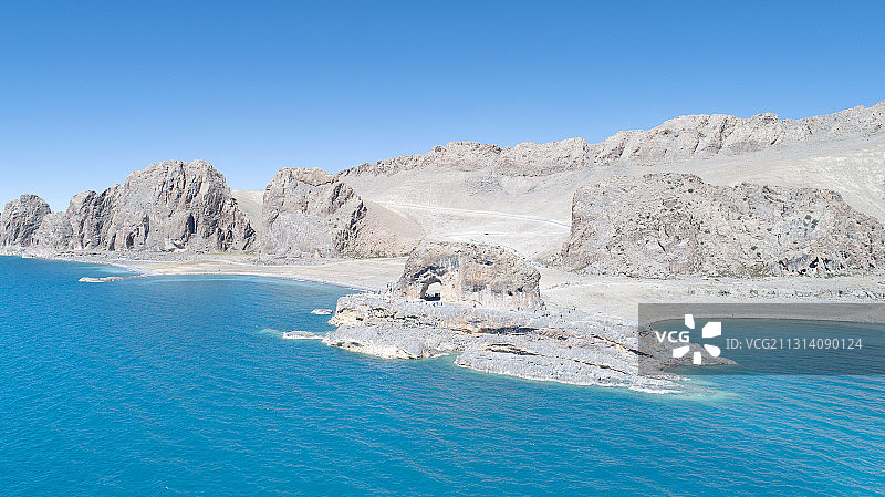 西藏那曲班戈县青龙乡.纳木错.圣象天门图片素材