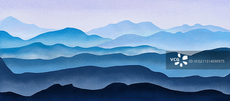 户外 材料 高远 宏伟 山峦  艺术中国文化 雾图片素材