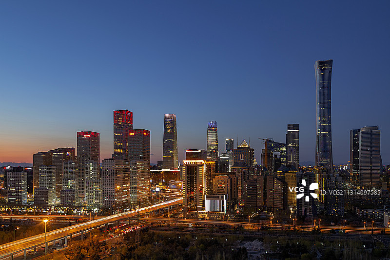 北京CBD商圈图片素材