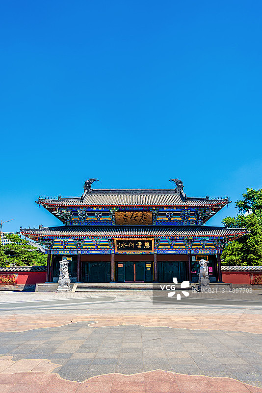 中国辽宁辽阳广佑寺风光图片素材
