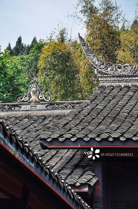 重庆潼南双江古镇 杨尚昆旧居图片素材