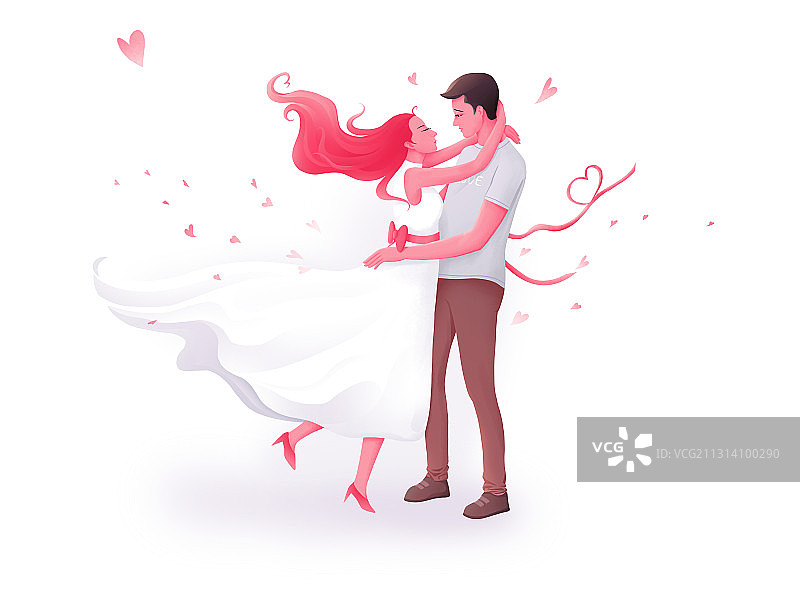 相拥伴侣图片素材