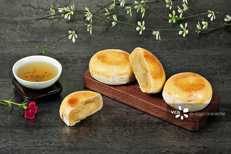 榴莲饼图片素材