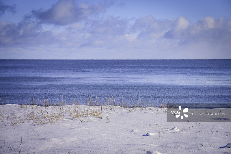雪海相连图片素材
