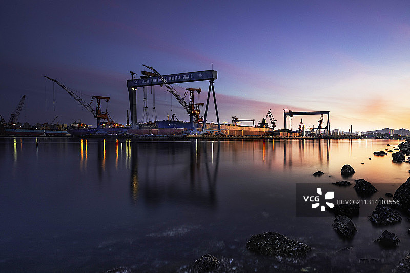 造船厂图片素材