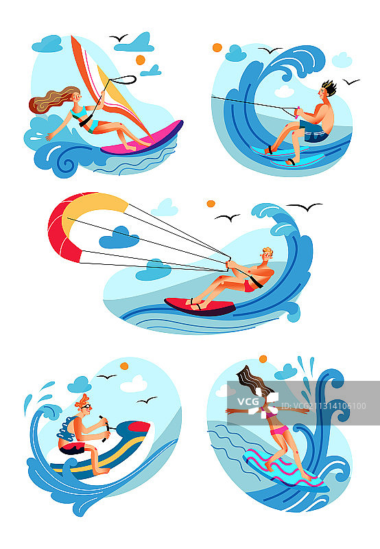 水上运动与极限娱乐活动图片素材