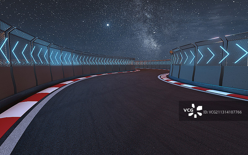赛车赛道路面背景 3D渲染图片素材