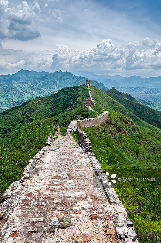 夏日金山岭图片素材