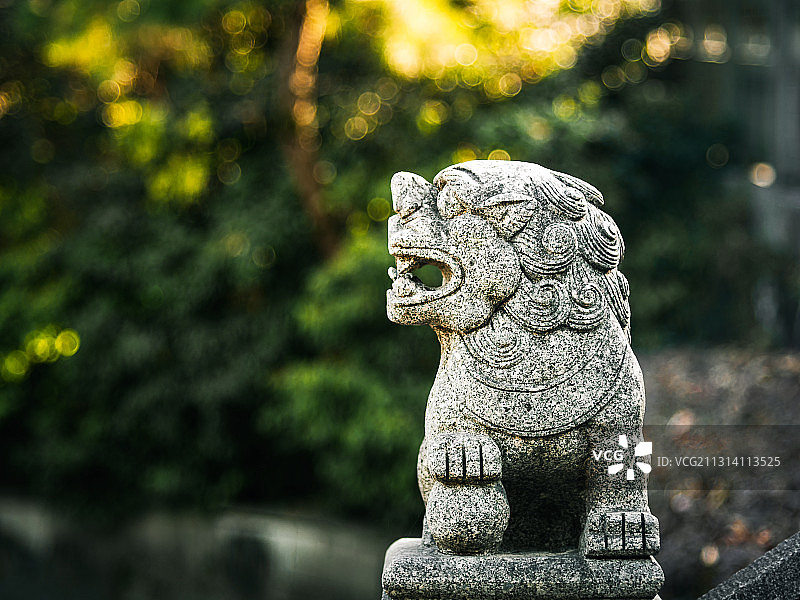 石狮子图片素材