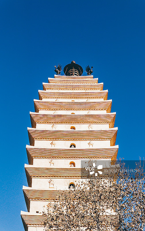 昆明东寺塔图片素材